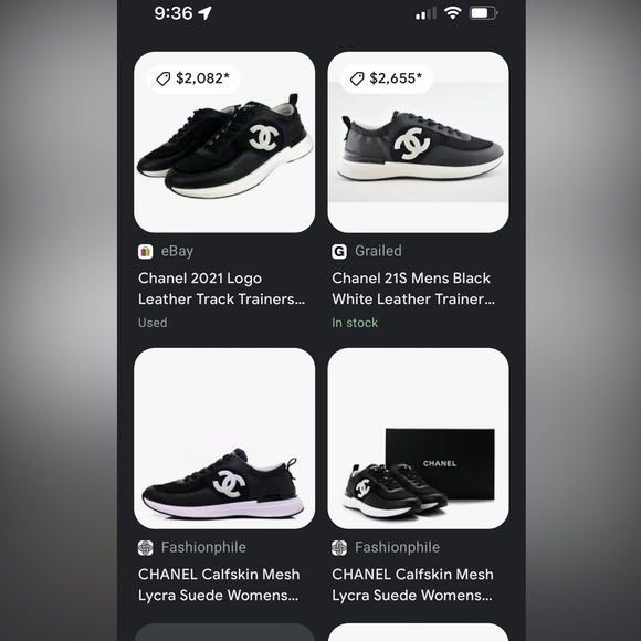 Chanel women sneakers - Picture 3 of 8